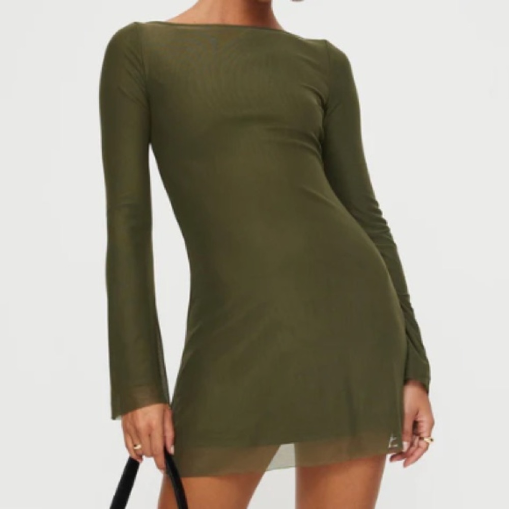 NWT Princess Polly Olive Green Dress